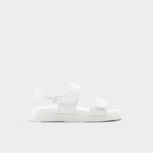 Aldo Eowiliwia Sling Back Sandal in White - Size 8 - Picture 6 of 6